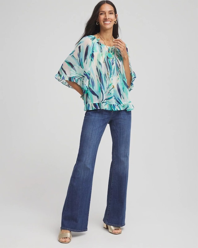 Georgette Batwing Blouse - image 2